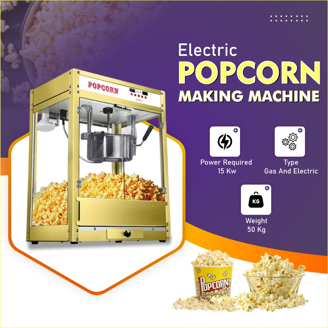 Popcorn Machine for Business – Reliable & High-Capacity Popcorn Makers